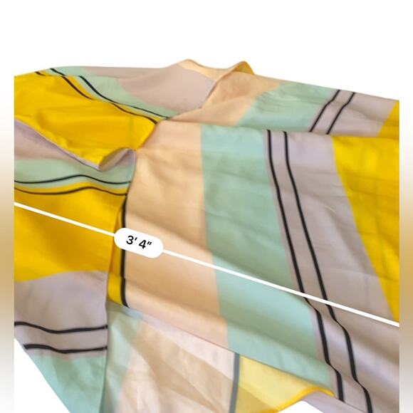 ASOS MATERNITY Stripe Crop Top Maxi Dress Size 6 - Picture 5 of 7